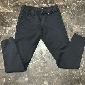 Express Black Legging Jeans Low Rise Extreme Stretch 6R